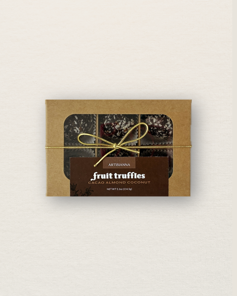 Cacao Almond Coconut Fruit Truffle