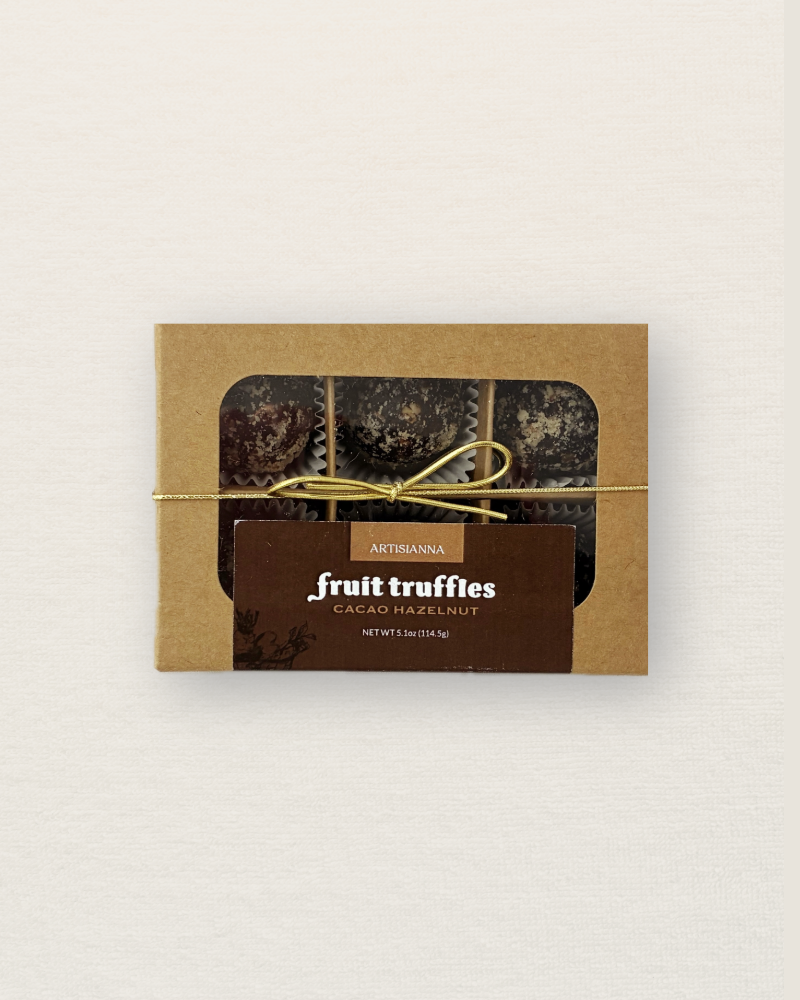 Cacao Hazelnut Fruit Truffle