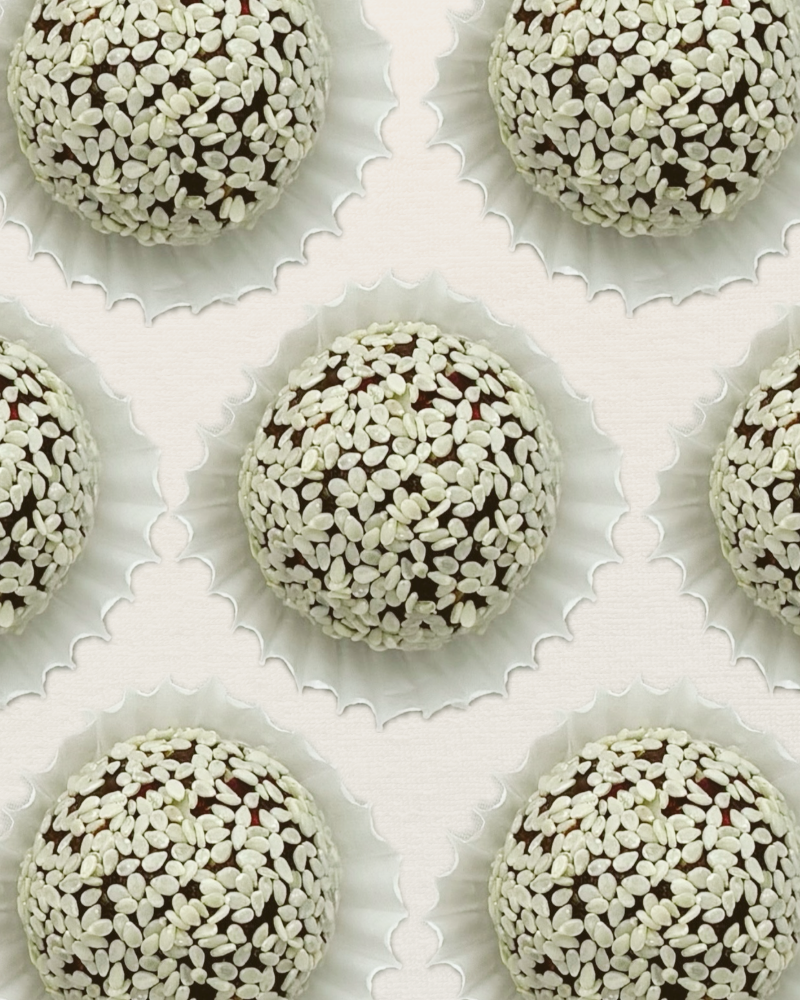 Seedy Mango Fruit Truffle